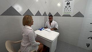 young doctor fucks colombian milf patient