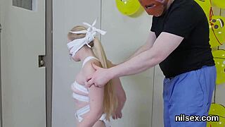 Wacky Sweetie Brought To Ass Hole Asylum For Brutal Anal Therapy