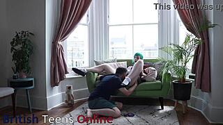 i'm the british student who swallows teacher's cum