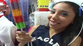 Alexis Love Licks Ice Cream Before Anal 😋