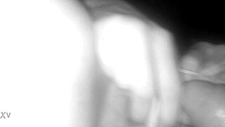 Darkroom exploration with lover in intimate setting