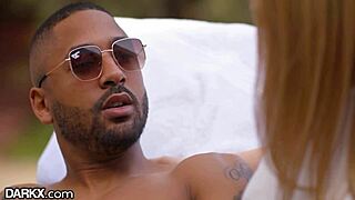 Wow! Cute teen Nikole Nash twerks on dick at DarkX