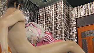 Honey select 2 my oc, missionary kissing cowgirl blowjob riding