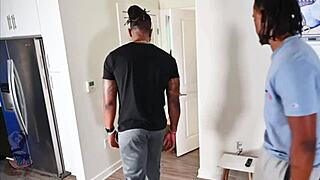 Teaser shows welfare check with licking and deepthroat action