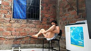 Caught recording neighbor's intimate fingering session