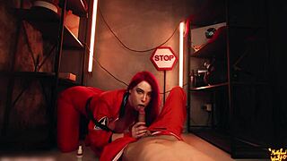 Lethal Company sex mode with femdom rimming and tittyfuck by Mollyredwolf.