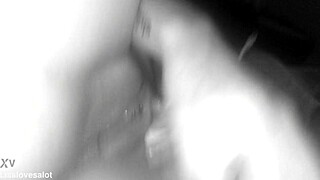 Darkroom exploration with lover in intimate setting