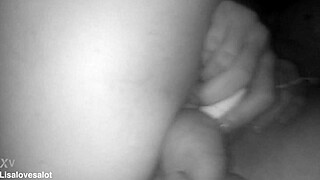 Darkroom exploration with lover in intimate setting