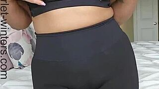 superhot teacher scarlet's strip tease in lingerie, wanna see?