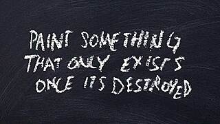In the school of art, a type of rapport develops.