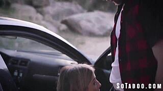 bipolar hitch hiker kirsten scott gets fucked