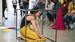 In the school of art, a type of rapport develops.