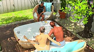 omg, lisa gets pounded by bbc in the backyard!