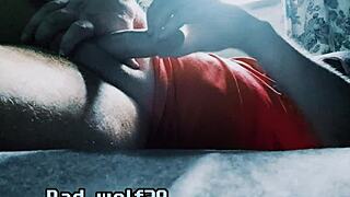 Watch BAD WOLF28 STROKE his PENIS to ORGASM!