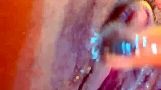 joi virtual sex with morena in shorts, you squirt in her shaved pussy pov