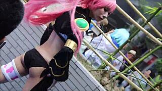 Ymly-1072 cosplay featuring various costumes and characters