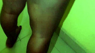 Can't Wait to Meet My BBW Aunty African Gift in Our Parlour