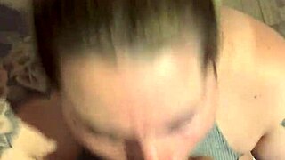 Latina Slut Deepthroats Blonde Friend's Cock Homemade