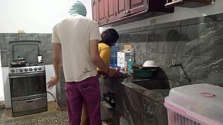 I Help Stepbrother In Kitchen With Homemade Assistance