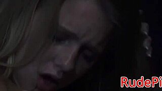 stranded teen, roughfucked outdoors by amateurs