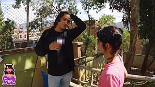 training outside i know a tall guy who wanted to teach me cardio and i accepted