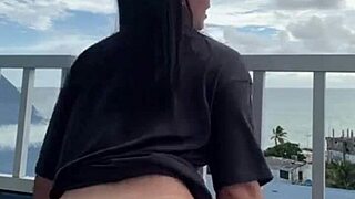 Exhibitionist Wife Flashes Tight Pussy Outdoors