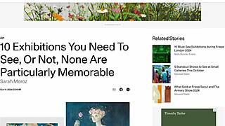 In the school of art, a type of rapport develops.