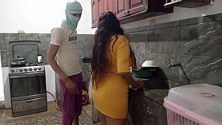 I Help Stepbrother In Kitchen With Homemade Assistance