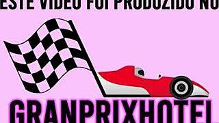 hot girls kiss and lick asses in hotel fun