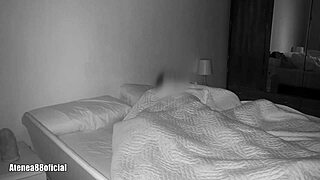 does the ghost attack her big ass in the bedroom?