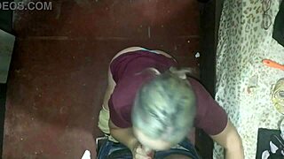 Naughty sister-in-law sucks cock until she gets milk