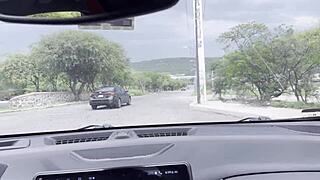 i pick up a stranger with big ass in the taxi