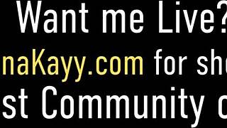 Nina kayy sucks cock in heels and corset