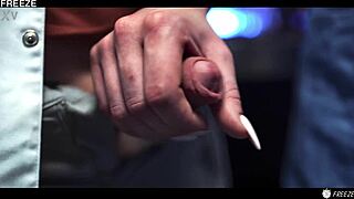 Freeze Fuck Young Lab Partner! Matty Mila Squirts!