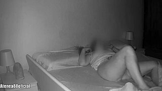 does the ghost attack her big ass in the bedroom?