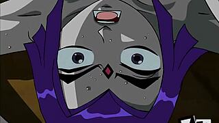 hey, raven from teen titans gets anal fucked hard