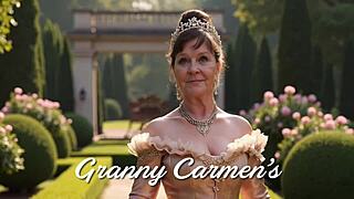 Granny Feels Intense Creampie As Princess Leia