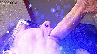 Wow, sensual deep throat on huge uncut cock!