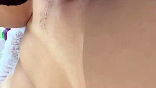 I broke into the famous blonde influencer's home and licked her juicy pussy roughly