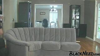 Blonde amateur craving that big black cock