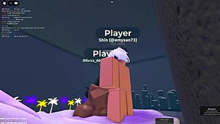 Egyptian Girl Fucks In Roblox Condo Game Like A Whore!