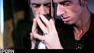 Sensual Sex In Fmm Threesome Fucking Elegant Brunette Milf