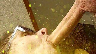 Wow, sensual deep throat on huge uncut cock!