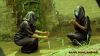 Mature Fucked Babe Enjoyed My Big Dick Sex In Local Bush