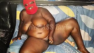 Oh Yes! BBW Moans While Fucking Gardener's Huge Cock With Vibrator