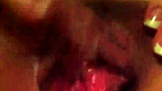 dripping wet girlfriend masturbates her pussy 😍