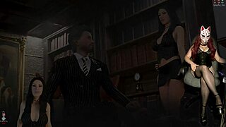 Croft Adventures: Milf In Black Bikini Gets Fucked Outdoors!