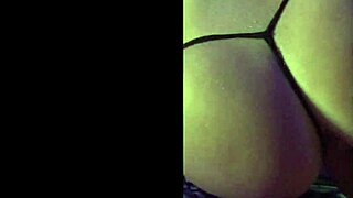 asian beauty in lingerie screams from big cock.