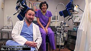 jackie banes teaches blowjob backstage with close-ups