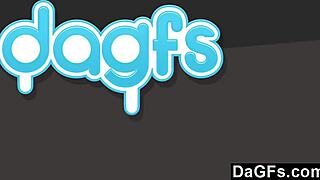 The Beautiful Brunette Got Doggy Style on the Couch by Her Neighbor